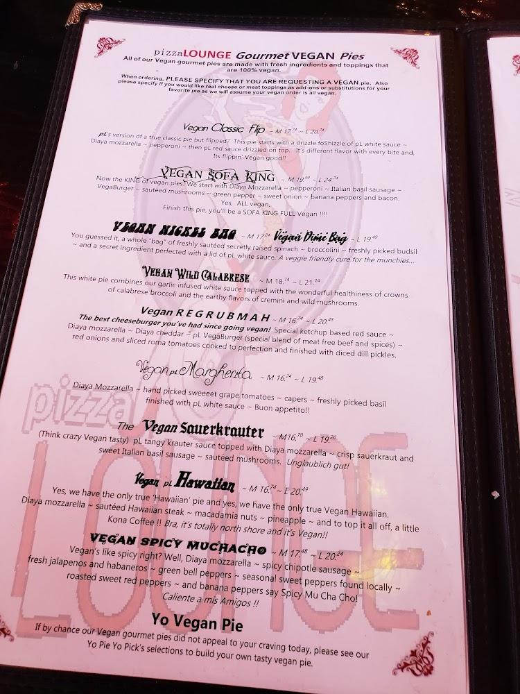 Pizza Lounge Menu image 3