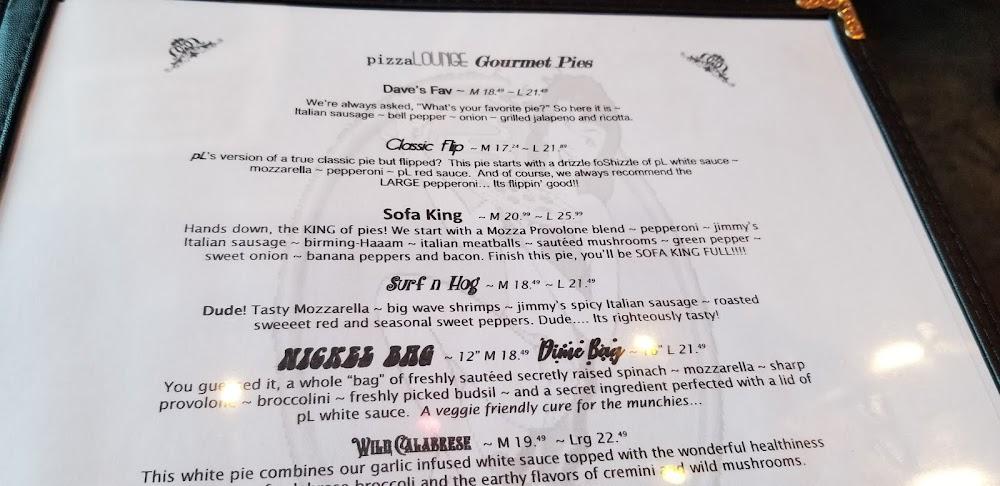 Pizza Lounge Menu image 4